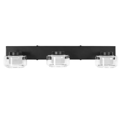 Ledvance - LED Seinavalgusti vannituppa ORBIS FLAME 3xLED/5,5W/230V 3000/4000K IP44 must