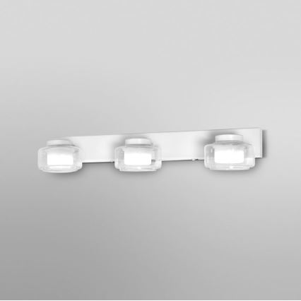 Ledvance - LED Seinavalgusti vannituppa ORBIS FLAME 3xLED/5,5W/230V 3000/4000K IP44 valge