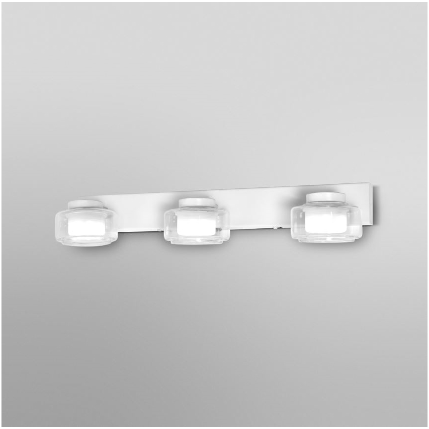 Ledvance - LED Seinavalgusti vannituppa ORBIS FLAME 3xLED/5,5W/230V 3000/4000K IP44 valge