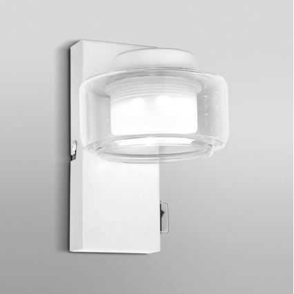 Ledvance - LED Seinavalgusti vannituppa ORBIS FLAME LED/5,5W/230V 3000/4000K IP44 valge