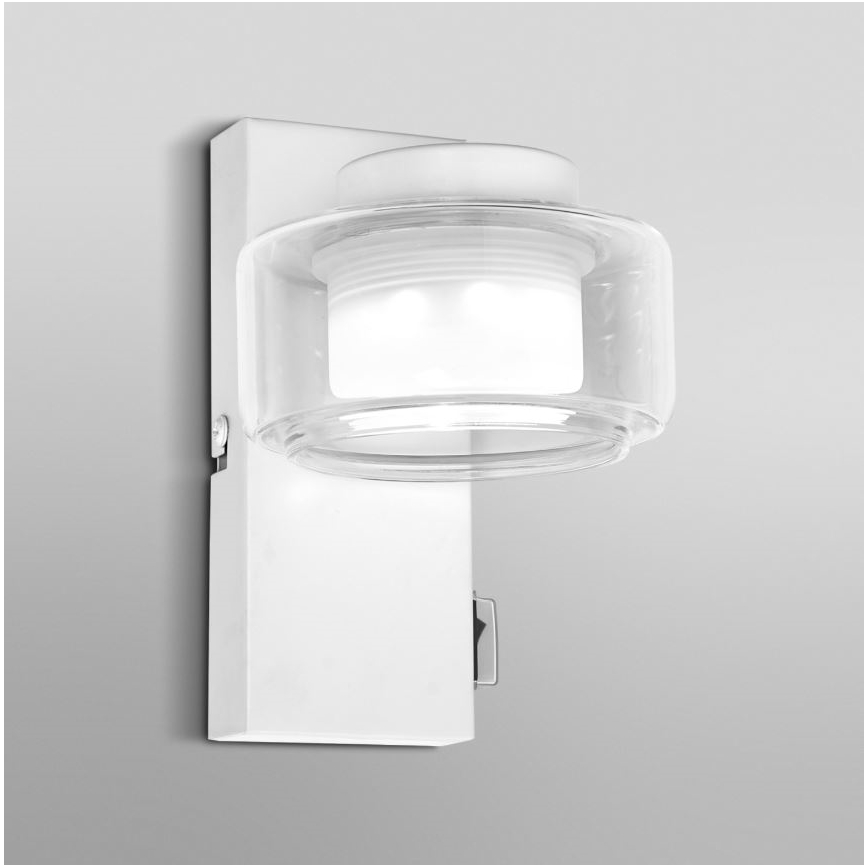 Ledvance - LED Seinavalgusti vannituppa ORBIS FLAME LED/5,5W/230V 3000/4000K IP44 valge