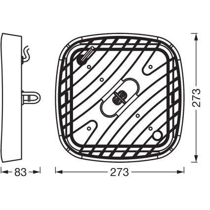 Ledvance - LED Tööstuslik laevalgusti HIGHBAY LED/130W/230V IP65 6500K