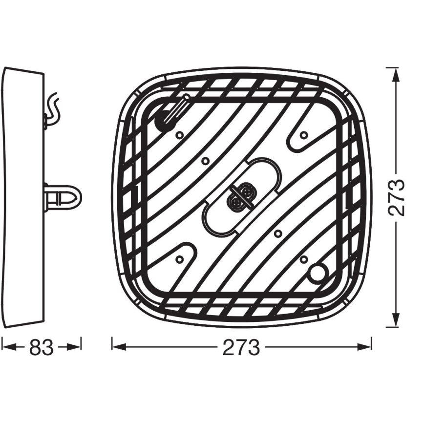 Ledvance - LED Tööstuslik laevalgusti HIGHBAY LED/130W/230V IP65 6500K