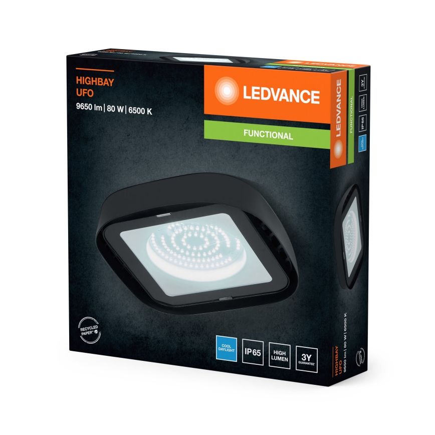 Ledvance - LED Tööstuslik laevalgusti HIGHBAY LED/80W/230V IP65 6500K