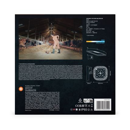 Ledvance - LED Tööstuslik laevalgusti HIGHBAY LED/80W/230V IP65 6500K