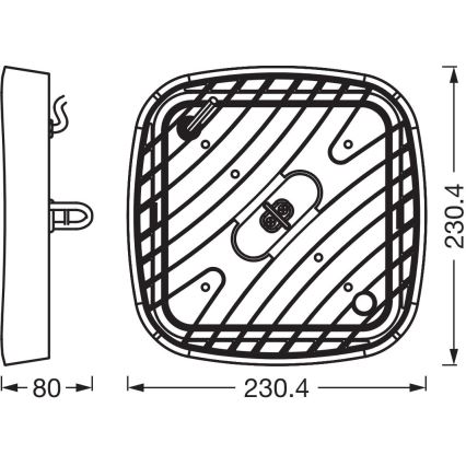 Ledvance - LED Tööstuslik laevalgusti HIGHBAY LED/80W/230V IP65 6500K
