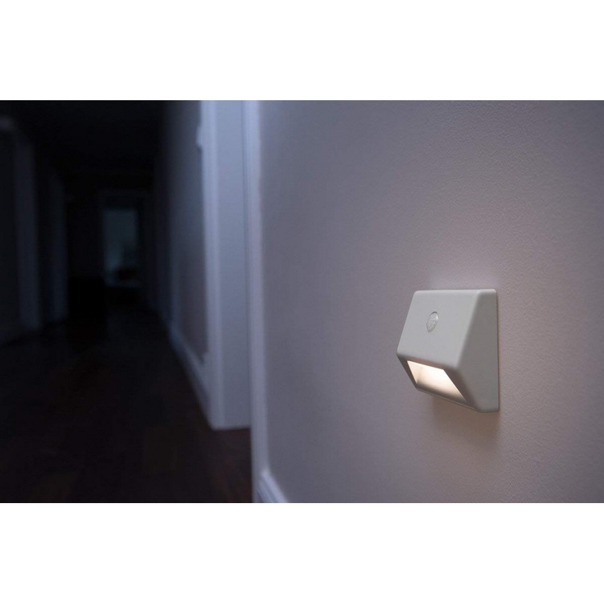 Ledvance - LED Trepivalgusti anduriga NIGHTLUX LED/0,25W/3×AAA IP54