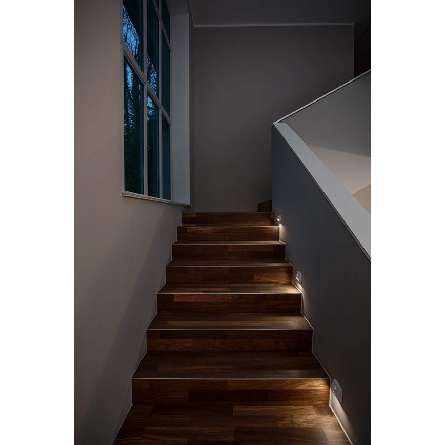 Ledvance - LED Trepivalgusti anduriga NIGHTLUX LED/0,25W/3×AAA IP54