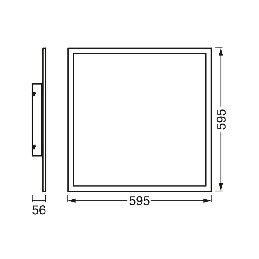 Ledvance - LED Valguspaneel PLANON LED/40W/230V