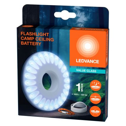 Ledvance - LED Valgusti FLASHLIGHT CAMP LED/1,2W/3xAAA
