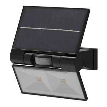 Ledvance - LED Väli päikesepaneeliga sein prožektor anduriga FLOOD LED/2,9W/3,7V 2600 mAh IP44