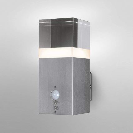 Ledvance - LED Väli seinavalgusti anduriga CRYSTAL 1xLED/5W/230V IP44