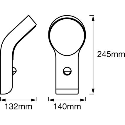 Ledvance - LED Väli seinavalgusti anduriga ENDURA LED/8W/230V IP44