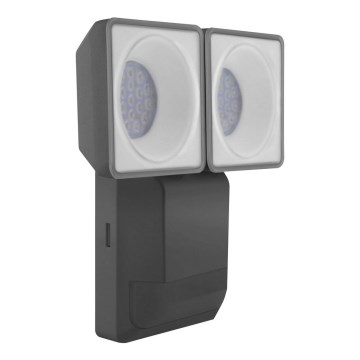 Ledvance - LED Väli seinavalgusti anduriga SPOT 2xLED/8W/230V IP55