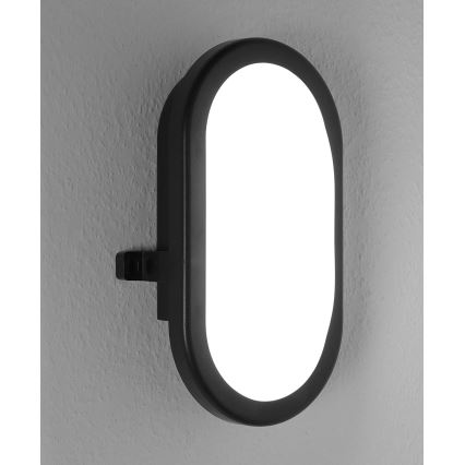 Ledvance - LED Väli seinavalgusti BULKHEAD LED/11W/230V IP54 must