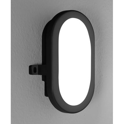 Ledvance - LED Väli seinavalgusti BULKHEAD LED/6W/230V IP54 must