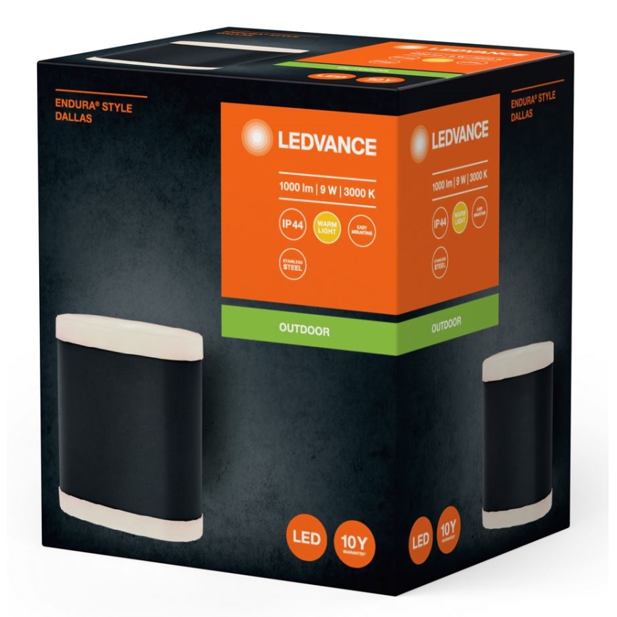 Ledvance - LED Väli seinavalgusti ENDURA STYLE DALLAS LED/9W/230V IP44