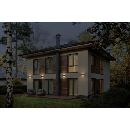 Ledvance - LED Väli seinavalgusti ENDURA STYLE IDRI 2xLED/6,25W/230V IP65