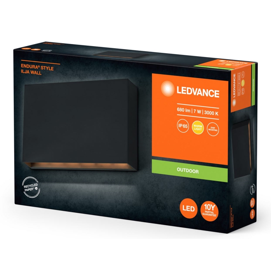 Ledvance - LED Väli seinavalgusti ENDURA STYLE ILJA LED/7W/230V IP65