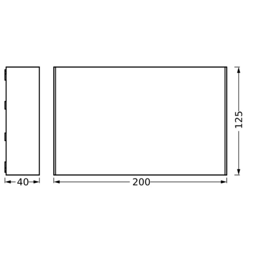 Ledvance - LED Väli seinavalgusti ENDURA STYLE ILJA LED/7W/230V IP65
