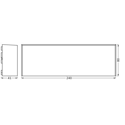 Ledvance - LED Väli seinavalgusti ENDURA STYLE IVO LED/6,5W/230V IP65
