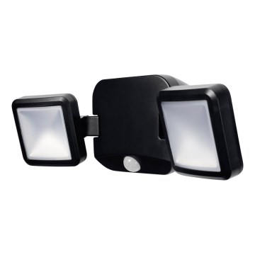 Ledvance - LED Väli seinavalgusti koos anduriga BATTERY 2xLED/10W/4xD IP54