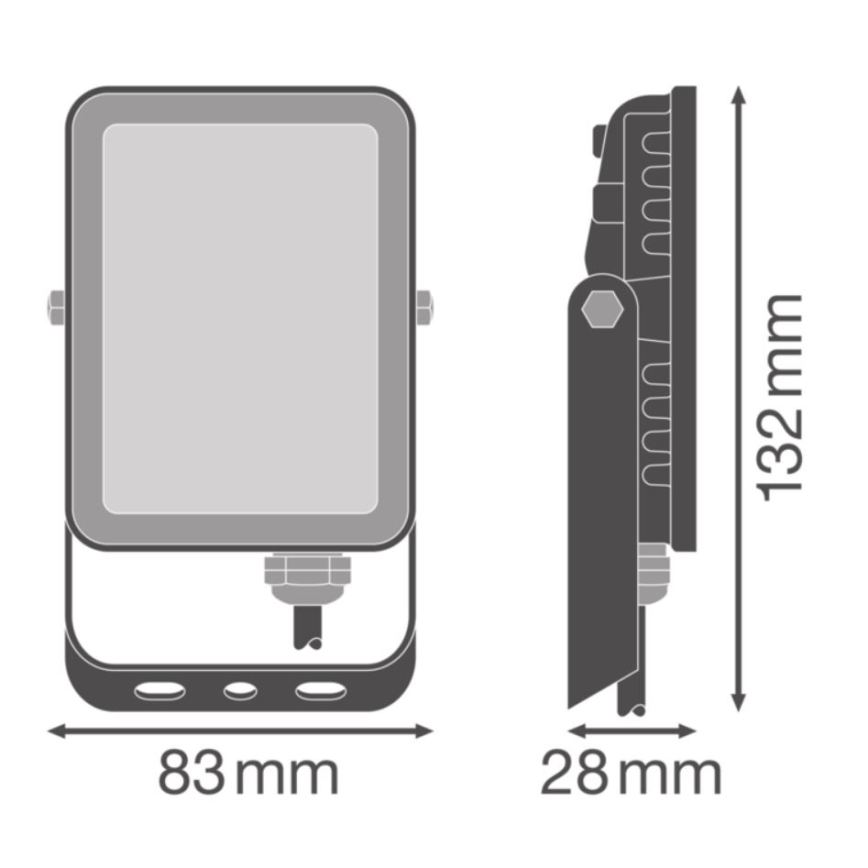 Ledvance - LED Väli seinaprožektor FLOODLIGHT ESSENTIAL LED/10W/230V IP65
