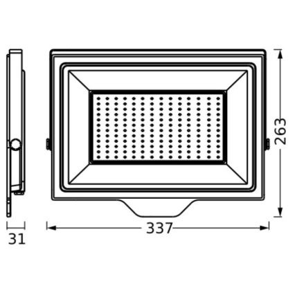 Ledvance - LED Väliprožektor FLOODLIGHT ESSENTIAL LED/150W/230V IP65