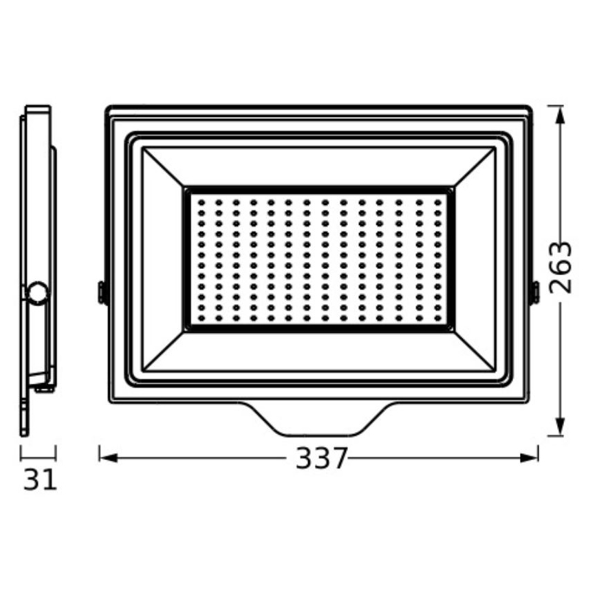 Ledvance - LED Väliprožektor FLOODLIGHT ESSENTIAL LED/150W/230V IP65