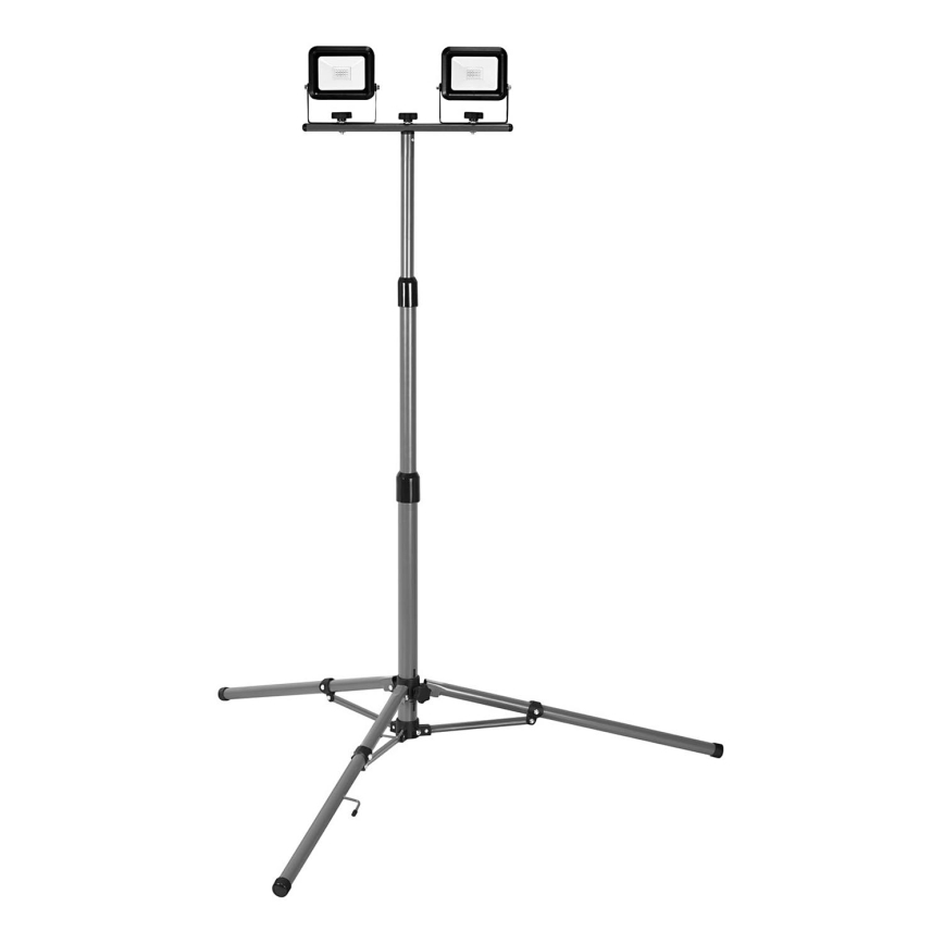 Ledvance - LED Väliprožektor hoidikuga WORKLIGHT TRIPOD 2xLED/10W/230V 6500K IP65