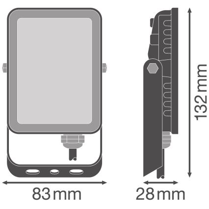 Ledvance – LED Välisseina prožektor FLOODLIGHT LED/10W/230V 4000K IP65