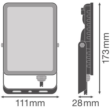 Ledvance - LED Välisseina prožektor FLOODLIGHT LED/20W/230V 4000K IP65