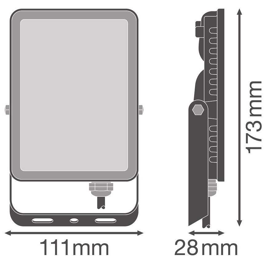 Ledvance - LED Välisseina prožektor FLOODLIGHT LED/20W/230V 4000K IP65
