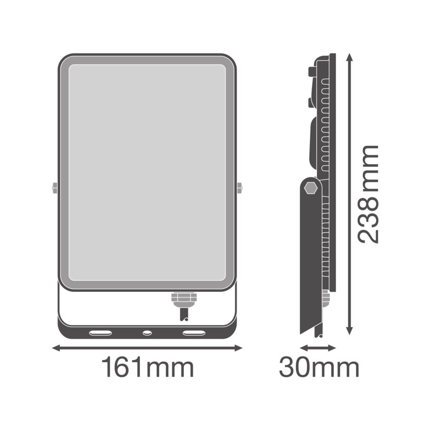 Ledvance - LED välisseinale paigaldatav prožektor FLOODLIGHT LED/50W/230V IP65