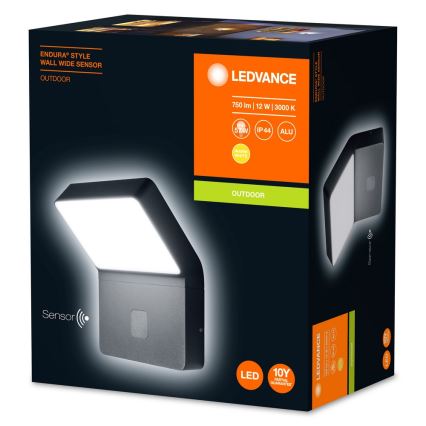 Ledvance - LED Välivalgusti anduriga ENDURA LED/12W/230V IP44