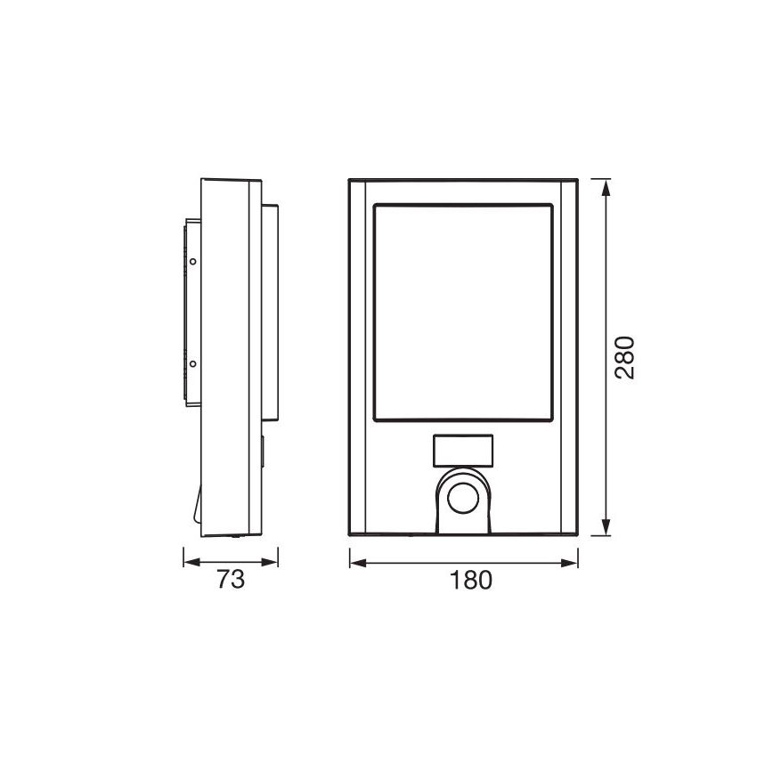 Ledvance - LED Väli hämardatav seinavalgusti koos anduri ja kaameraga SMART+ LED/22W/230V IP44 Wi-Fi