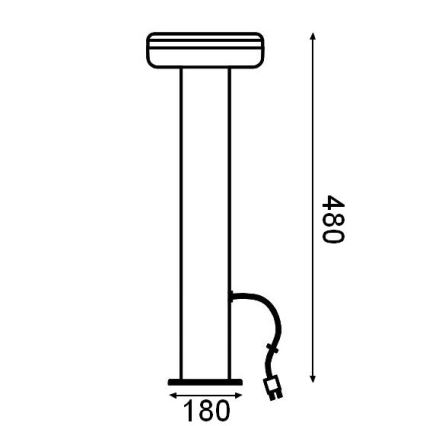 Ledvance - LED Välivalgusti ENDURA HYBRID MARI LED/4W/12V IP44