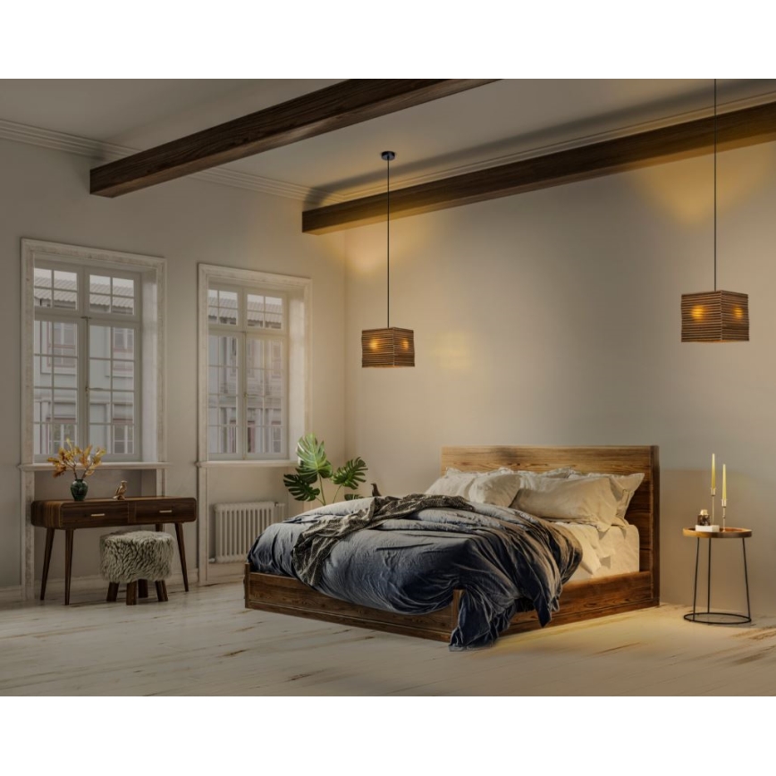 Ledvance - Lühter DECOR CARDBOARD 1xE27/15W/230V 25x25 cm
