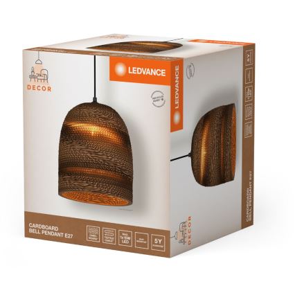 Ledvance - Lühter DECOR CARDBOARD 1xE27/15W/230V d. 25 cm