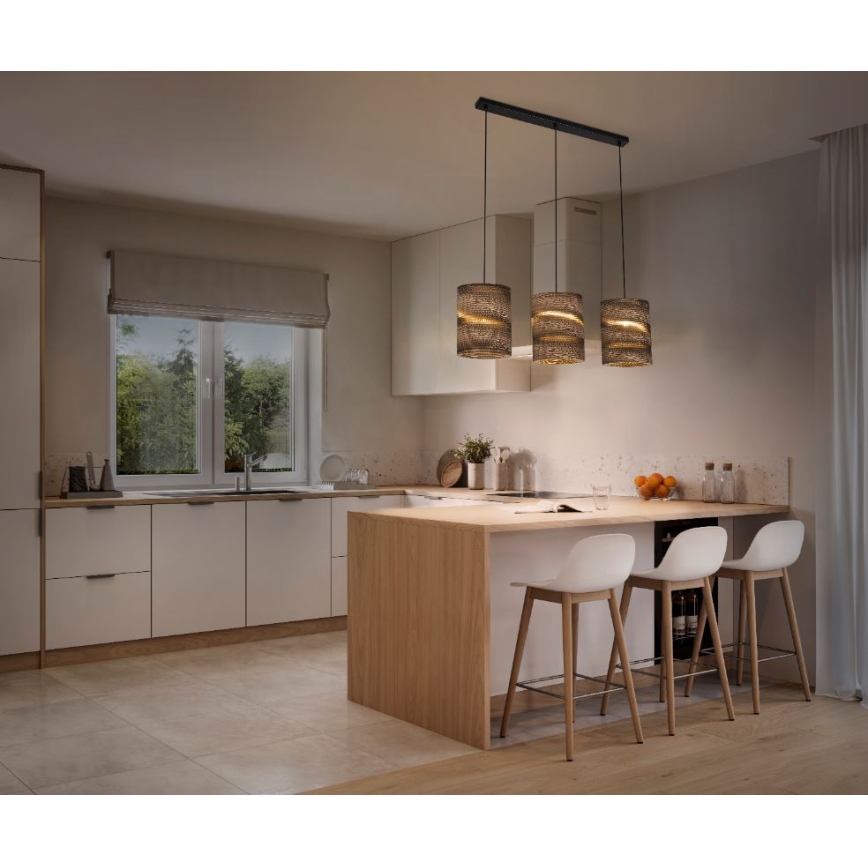 Ledvance - Lühter DECOR CARDBOARD 3xE27/15W/230V