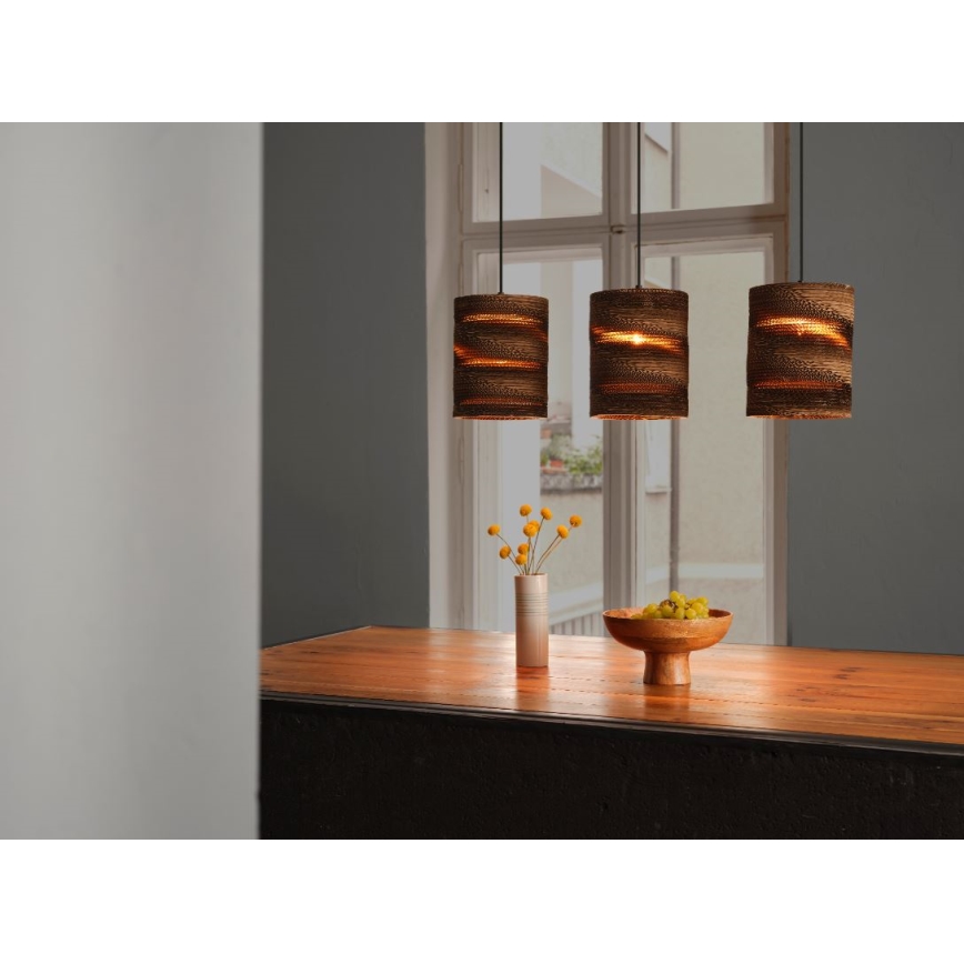 Ledvance - Lühter DECOR CARDBOARD 3xE27/15W/230V