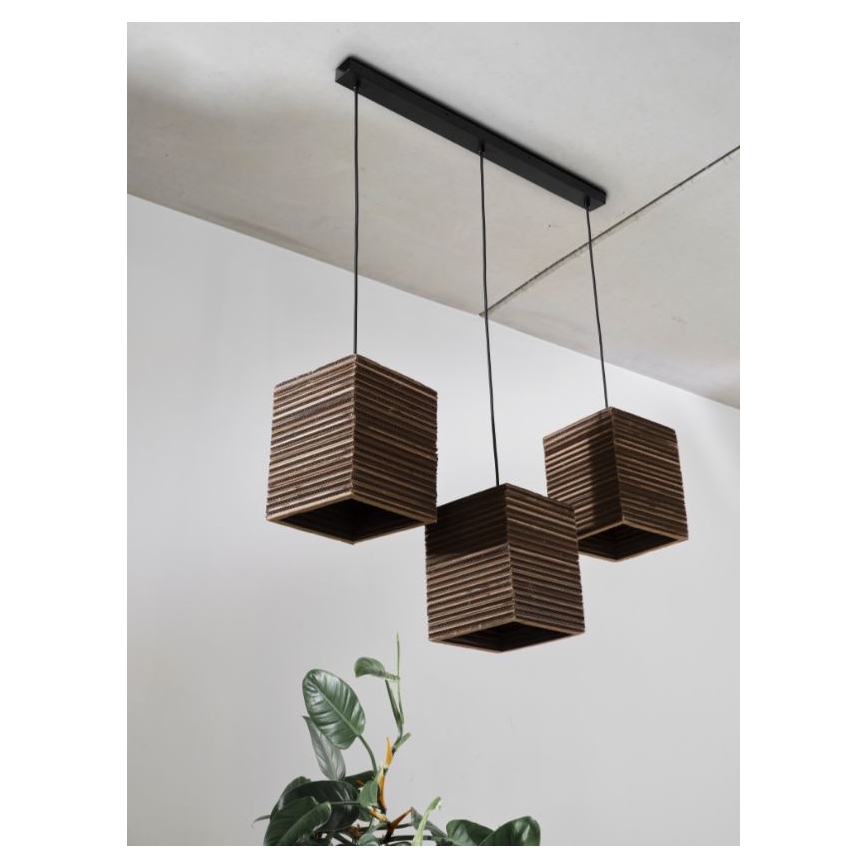 Ledvance - Lühter DECOR CARDBOARD 3xE27/15W/230V