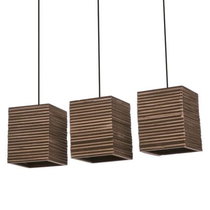 Ledvance - Lühter DECOR CARDBOARD 3xE27/15W/230V