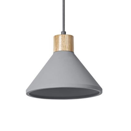 Ledvance - Lühter DECOR CONCRETE 1xE27/15W/230V d. 22 cm betoon hall