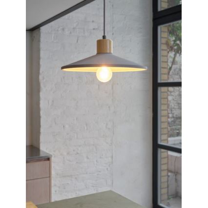 Ledvance - Lühter DECOR CONCRETE 1xE27/15W/230V d. 32 cm betoon hall