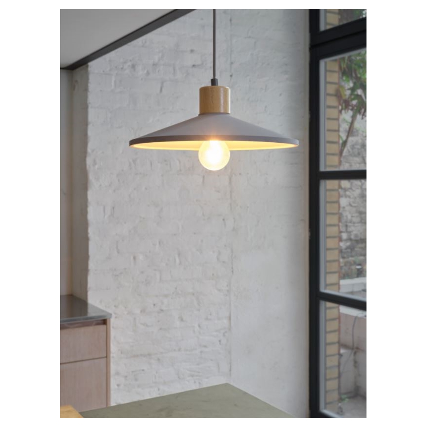 Ledvance - Lühter DECOR CONCRETE 1xE27/15W/230V d. 32 cm betoon hall