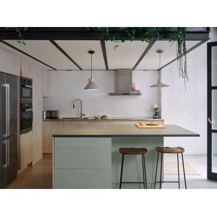 Ledvance - Lühter DECOR CONCRETE 1xE27/15W/230V d. 32 cm betoon hall