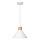 Ledvance - Lühter DECOR PLASTER 1xE27/25W/230V d. 22 cm kips valge