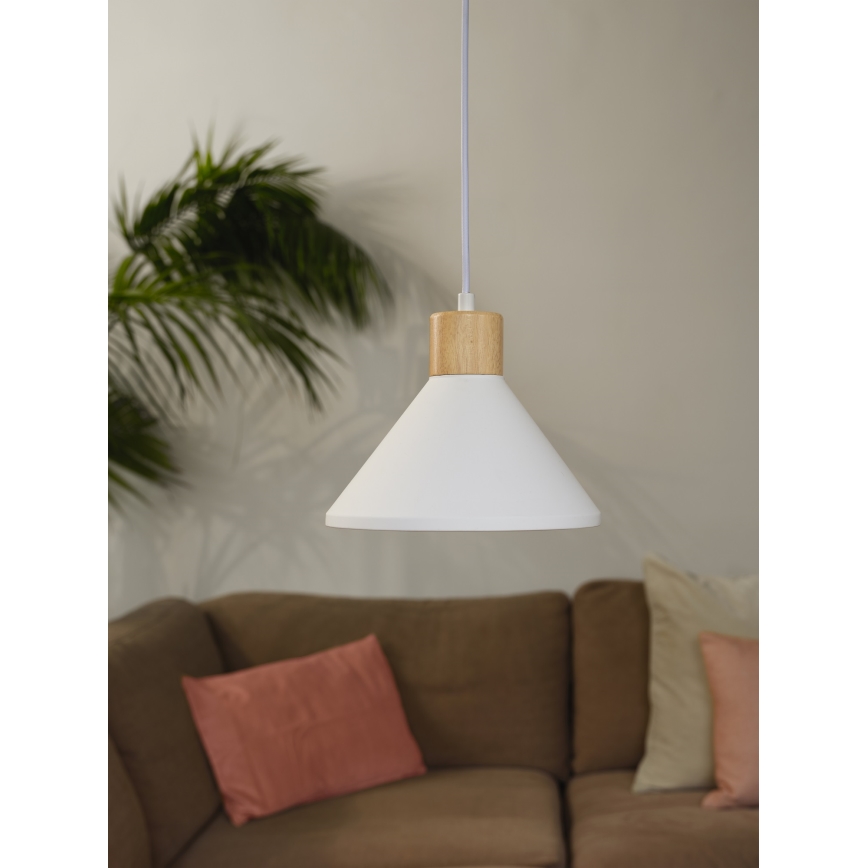 Ledvance - Lühter DECOR PLASTER 1xE27/25W/230V d. 22 cm kips valge