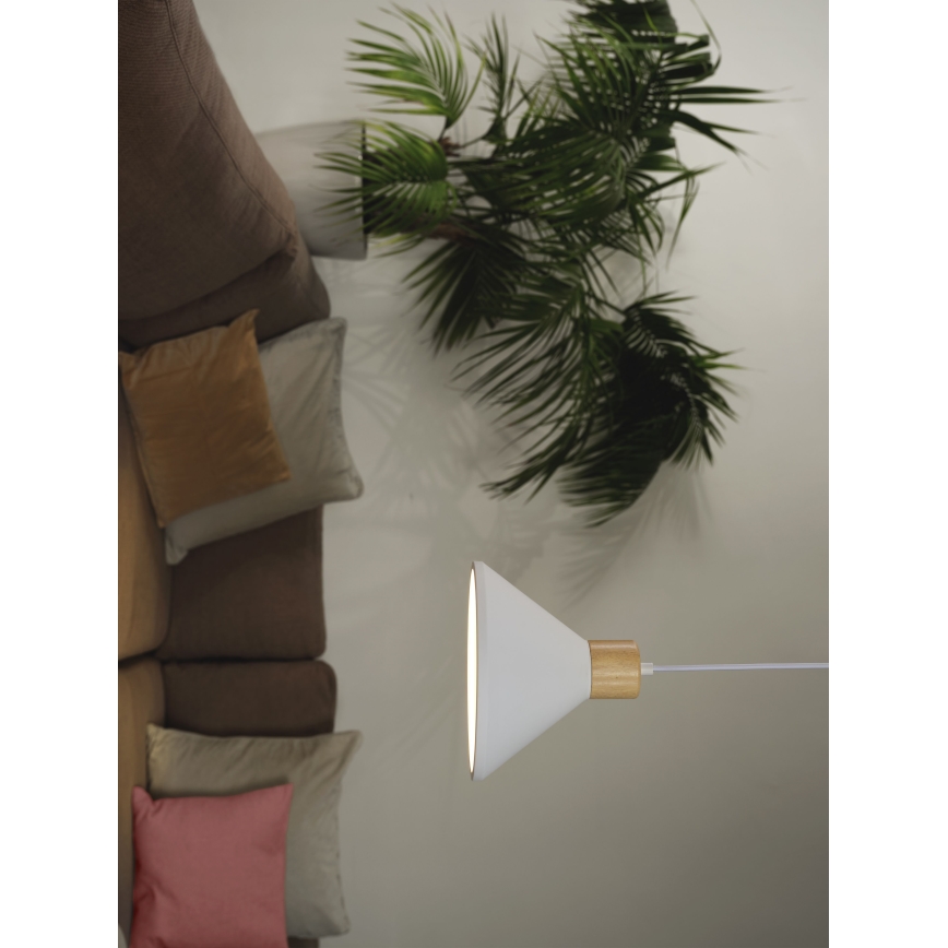 Ledvance - Lühter DECOR PLASTER 1xE27/25W/230V d. 22 cm kips valge